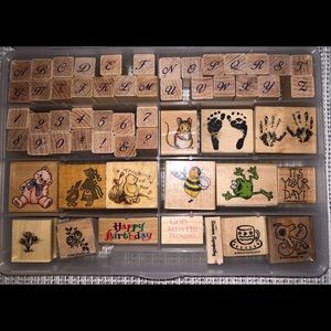 Stamping’ Up & Misc Stamps 56 PCs